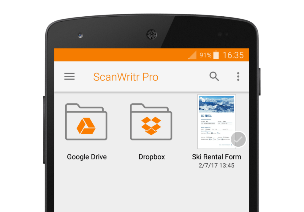 New major version of all-in-one cloud enabled mobile scanner ScanWritr 
